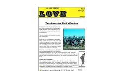 TrashMaster - Rod Weeder Brochure