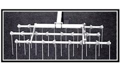 J E Love - Three Bar Mounted Tine Harrow