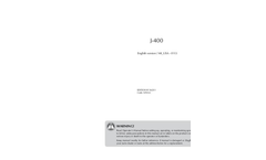 Jacto - Model J400 Series - Tractor Mount Cannon Sprayer - Manual