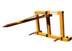 Hay King - Model 10 - Heavy Duty 3-Pt Bale Spike Loader