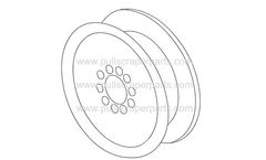 PSPW - Model 1060601 - Wheel with Valve Stem for Agricultural Vehicles