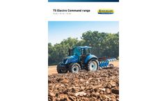 New Holland - Model T5 - Electro Command Tractor- Brochure