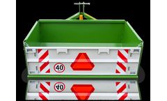 STS - Hydraulic Scoops Floating tractor container