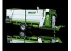 STS - Model KAMZIK DOUBLE - Feed and Bedding Trailer with Conveyor and Blower