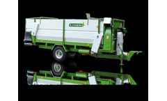 STS - Model KAMZIK DOUBLE - Feed and Bedding Trailer with Conveyor and Blower