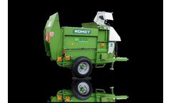 STS - Model ROMET - Shredder of Pressed Bales