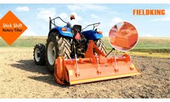 Gold Rotavator - India's First Rotavator with Gears Changing Mechanism | Rotavator by Fieldking - Video
