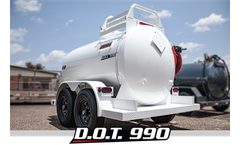LeeAgra - Model D.O.T. 990 - Diesel Fuel Trailer