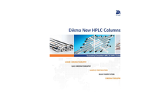 Dikma - New HPLC Columns-2012 Brochure