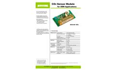  	Model KCD-AN100 - CO2 Sensor Module  - Brochure