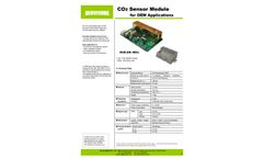 Model KCD-AN400 - CO2 Sensor Module - Brochure