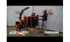 Crary Bear Cat CH5540H PTO Chipper - Video