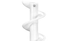 Lundell - Poly Cupped Auger Flighting