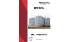 Meridian - Corrugated Grain Bins -  Manual