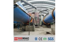 DONGDING - Model DDGT - Nickle Ore Rotary Dryer