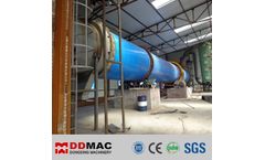 DONGDING - Model DDHG - Slime Rotary Drum Dryer