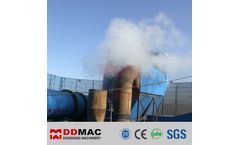 DONGDING - Model DDHG - Sludge Rotary Drum Dryer