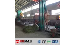 DONGDING - Model DD - Alfalfa rotary dryer