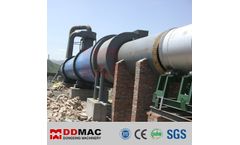 DONGDING - Model DDSG - Gypsum Rotary Dryer