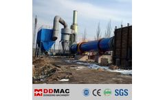 DONGDING - Model DDHG - Feldspar Powder Rotary Dryer