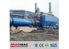 DONGDING - Model DDSG - Sludge Rotary Dryer