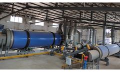 soybean dregs drying system