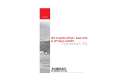 Modern - Bale Spear Brochure
