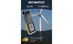 Skywatch Meteos - Handheld Anemometers - Brochure