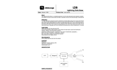 Meteorage - LDB - Lightning Data Base Technical Datasheet