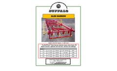 Sled Harrow - Brochure