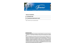THCorrosion Resistance Chart Brochure