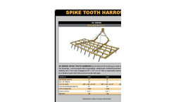 Pull Type Harrow Brochure