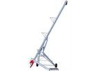 Cardinal - Model 62, 72, and 82 - 13" Direct Drive Transport Auger with Gear Driven Swing Feeder