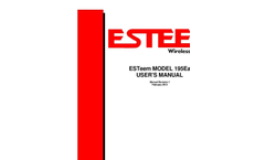 ESTeem - 195Ea - 5.8 GHz - 54 Mbps - Wireless High Speed Ethernet and Serial Ports Manual