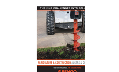  	Pengo - Model Aggressor - Tree Auger  Brochure