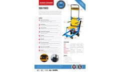 Evac+Chair - Model 900H Power - Lithium-Ion Battery Operated, Motorised Evacuation Chair - Datasheet