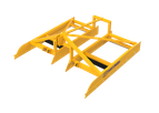 Porter - 8" Straight Blade Float with Removable Center