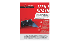 Heavy-Duty Utility Spade Brochure