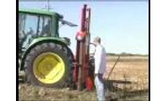 Post Driver Tractor Attachment - Video