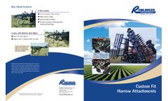 Custom Fit Harrow Attachments - Brochure