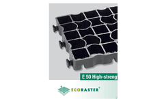 EcoGrid - Model E50 - Ground Reinforcement System Brochure
