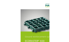EcoGrid - Model A50 - Ground Reinforcement Grid System Brochure
