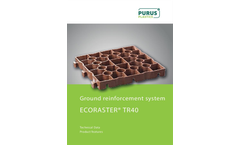 EcoGrid - Model S50 - Ground Reinforcement Grid System - Brochure
