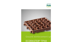 EcoGrid - Model E40 - Ground Reinforcement Grid System Brochure
