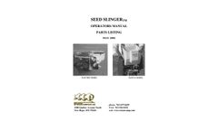 Truax - Seed Slinger - Brochure