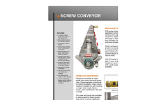 Screw Conveyor Products - Brochure