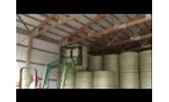 W R Long Round Bale Mover Video
