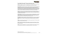 Woods - Model BrushBull BB48.30 - Rigid Rotary Cutter  - Specifications Sheet