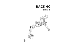 Model BH75 - Backhoes Manual