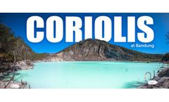 Coriolis in action at the heart of volcanic Asia